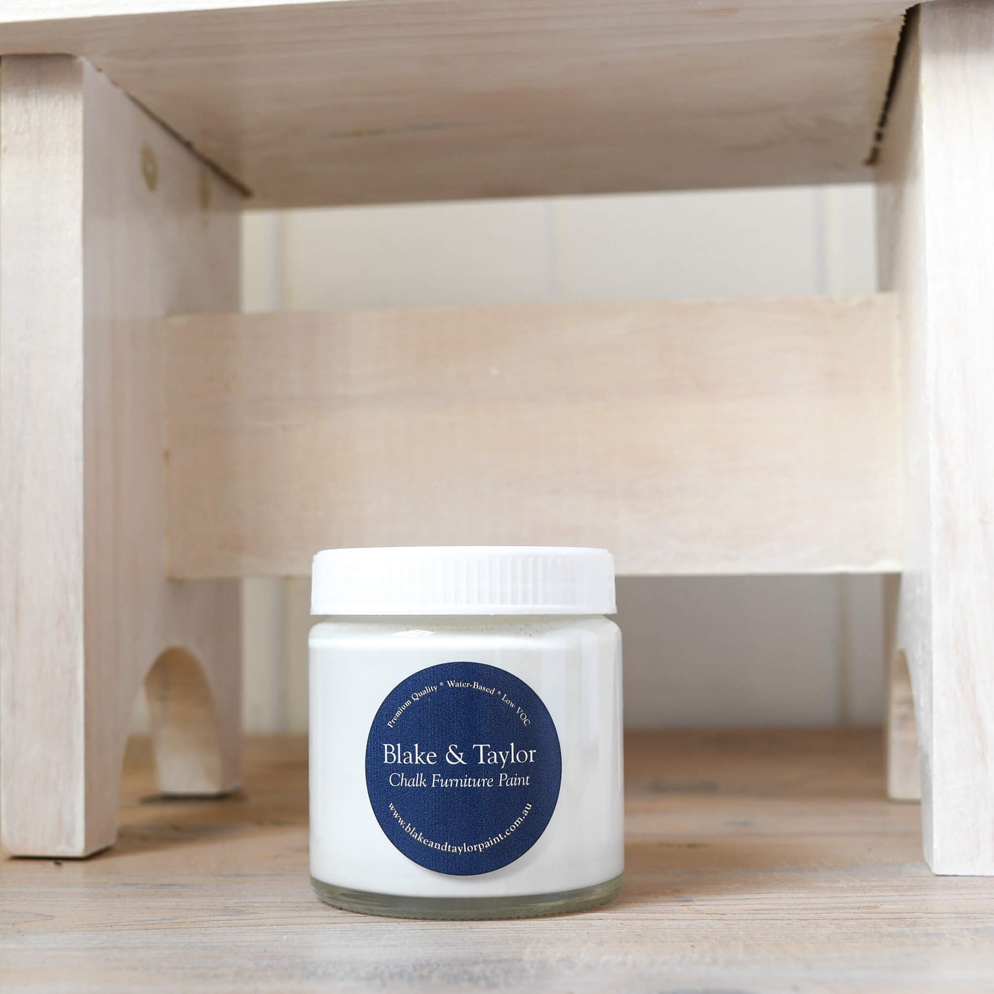 12oml pot of Blake & Taylor Chalk Furniture Paint White Wash