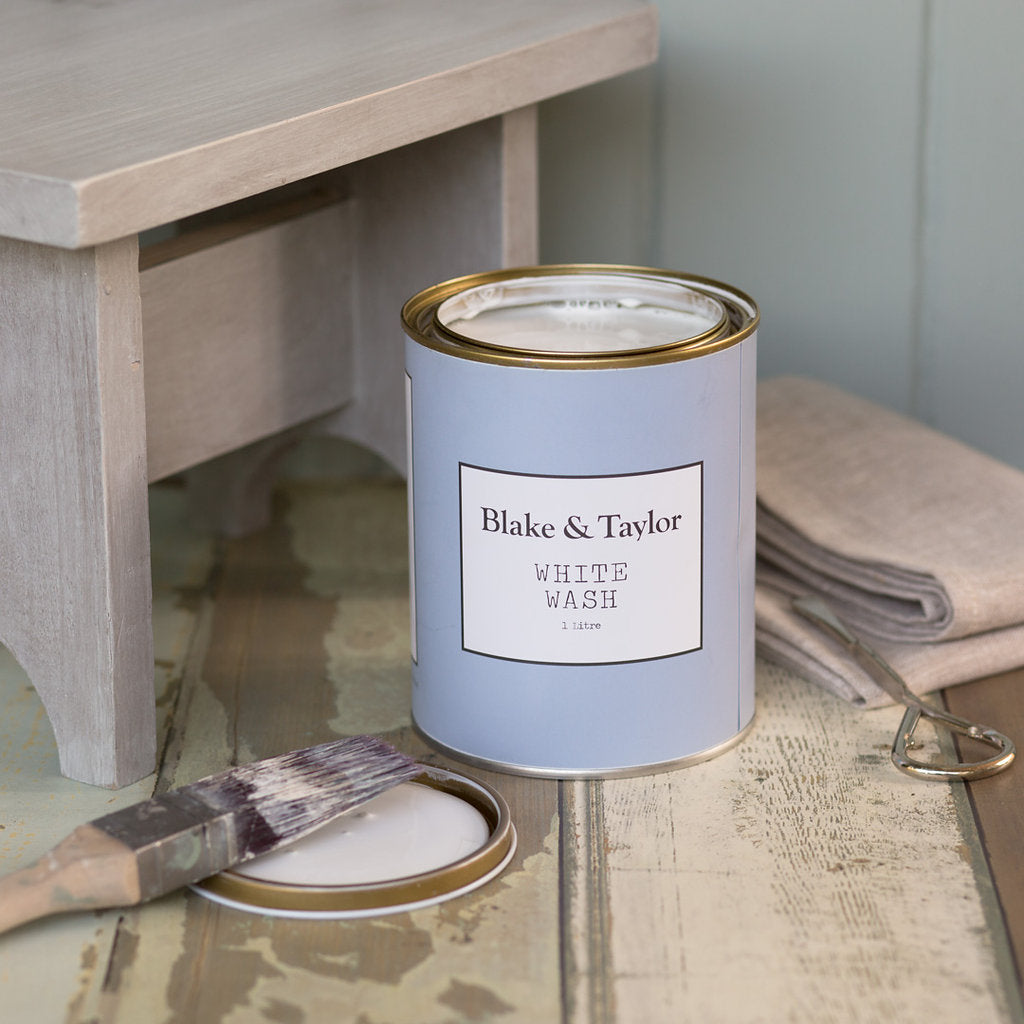 White Wash - 1 Litre - Blake & Taylor Chalk Furniture Paint