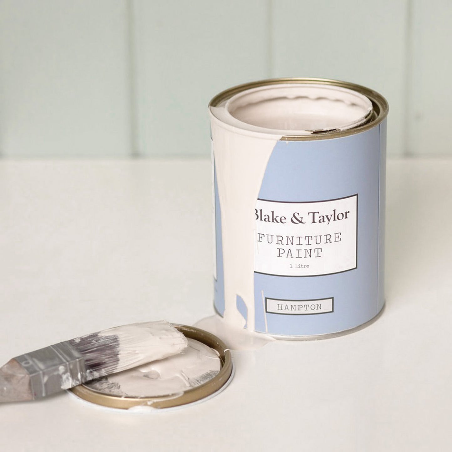 1 litre tin of Blake & Taylor Hampton Chalk Furniture Paint