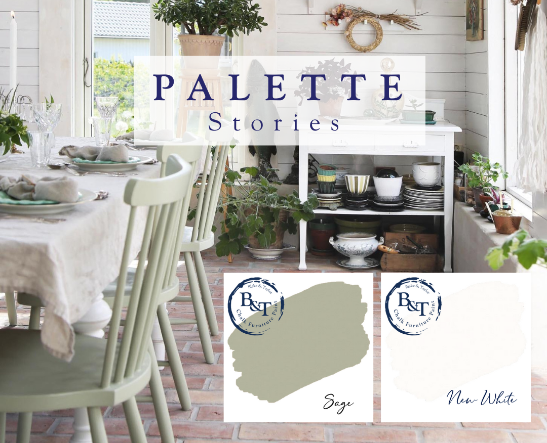 Palette Story with Sage and New White