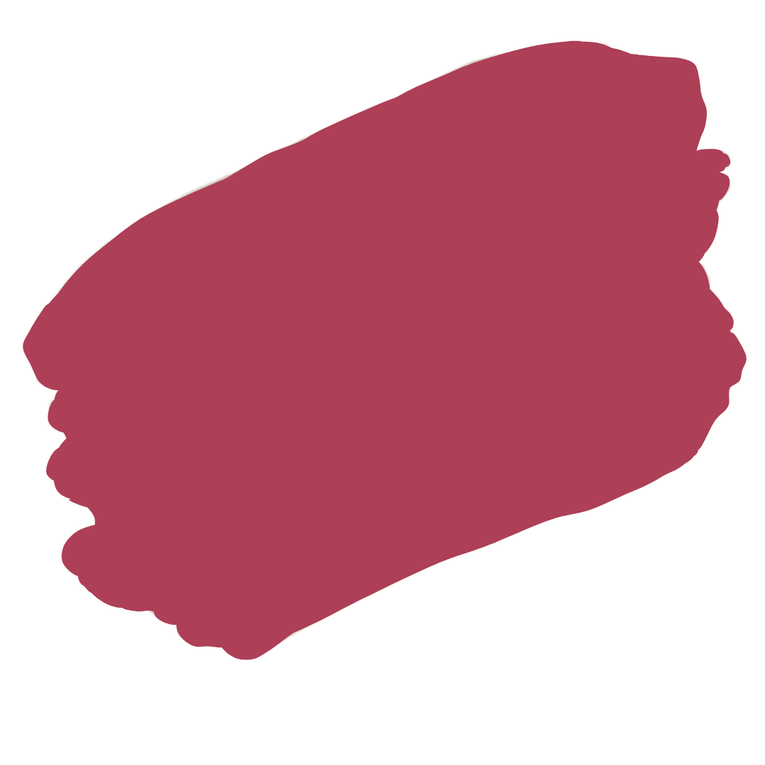 Cherry red colour swatch on a white background