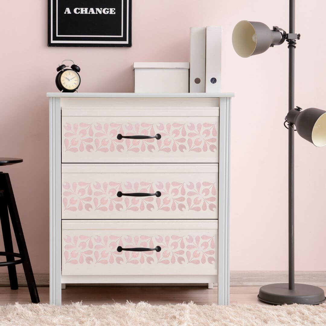 Gundvik Stencilled furniture