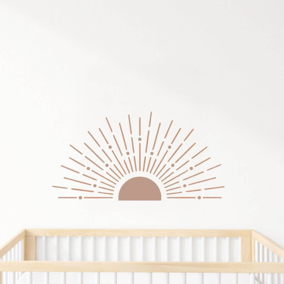 Rising Sun Furniture Stencil - Blake & Taylor Chalk Furniture Paint