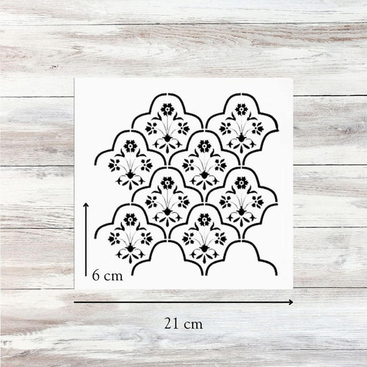 Shiraz furniture stencil