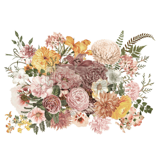 Woodland Floral Transfer - Blake & Taylor Chalk Furniture Paint