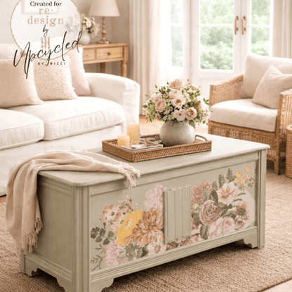 Woodland Floral Transfer - Blake & Taylor Chalk Furniture Paint