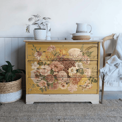 Woodland Floral Transfer - Blake & Taylor Chalk Furniture Paint
