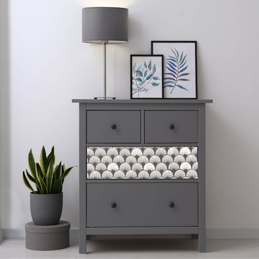 Art Deco Furniture stencil