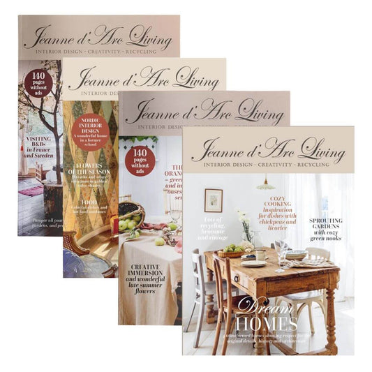 4 Issue (Half Yearly Equivalent) Subscription to Jeanne d'Arc Living Magazine - Blake & Taylor Chalk Furniture Paint