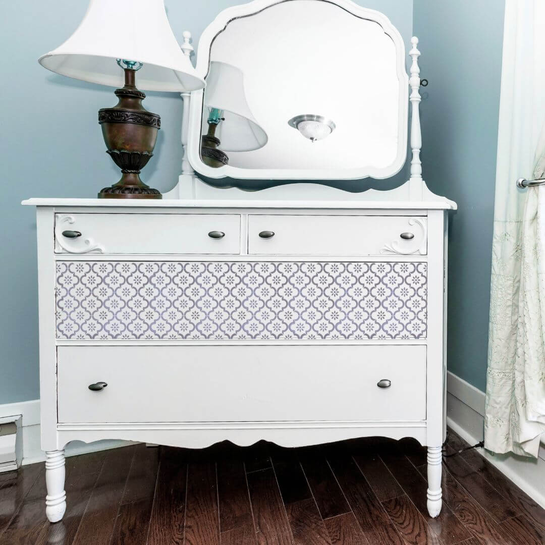 Jannah Furniture Stencil - Blake & Taylor Chalk Furniture Paint