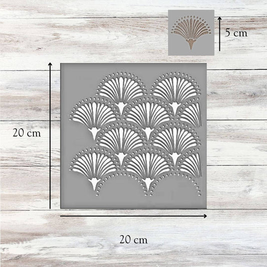 Thebes Furniture Stencil - Blake & Taylor Chalk Furniture Paint