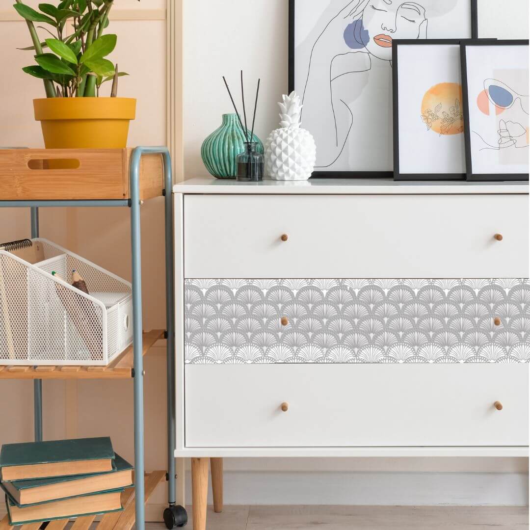 Thebes Furniture Stencil - Blake & Taylor Chalk Furniture Paint