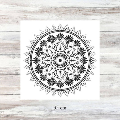 Varanasi Mandala Stencil - Blake & Taylor Chalk Furniture Paint