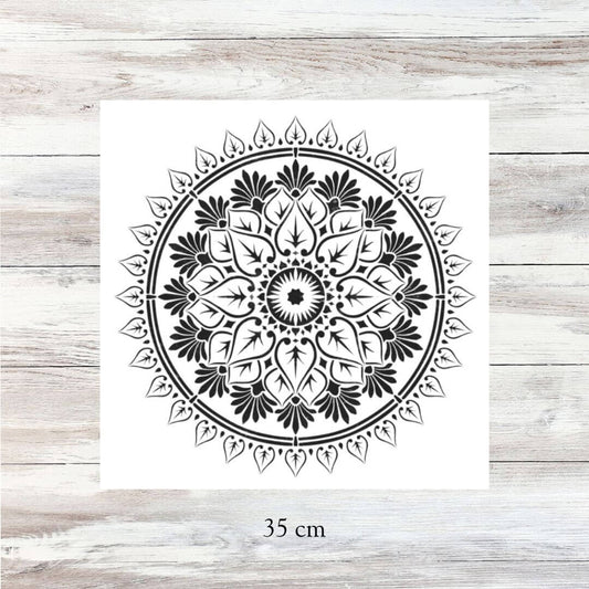 Varanasi Mandala Stencil - Blake & Taylor Chalk Furniture Paint