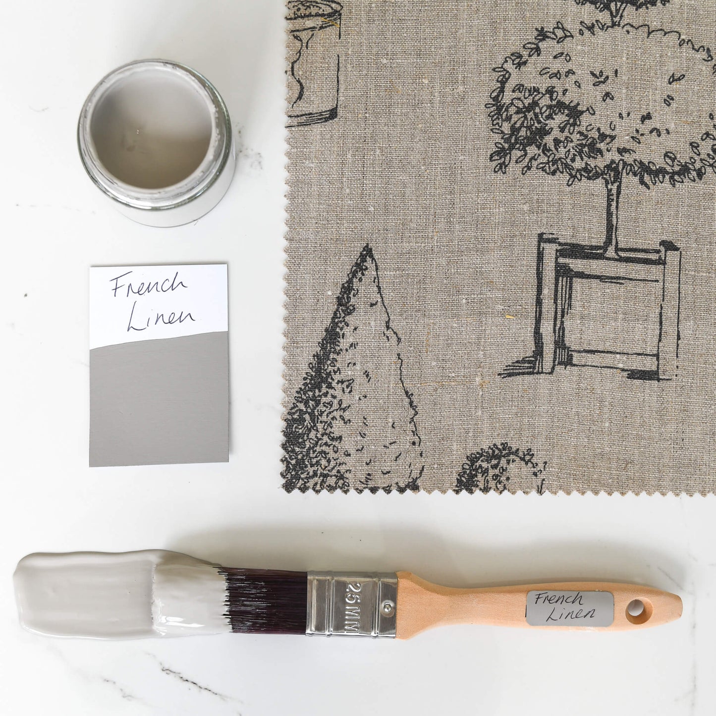 French Linen - 1 Litre - Blake & Taylor Chalk Furniture Paint