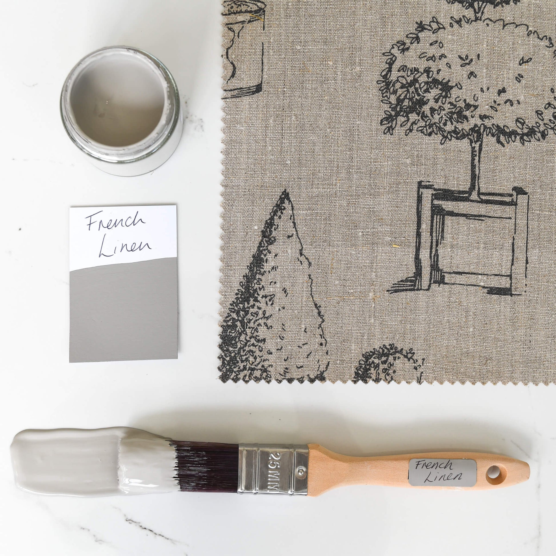 French Linen - 1 Litre - Blake & Taylor Chalk Furniture Paint